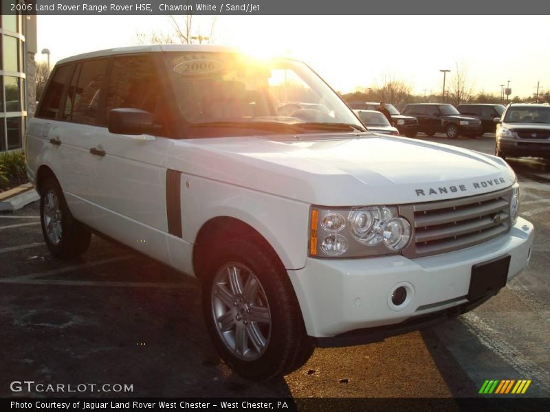 Chawton White / Sand/Jet 2006 Land Rover Range Rover HSE