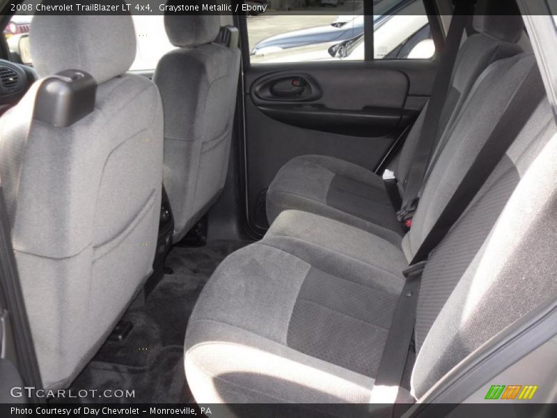 Graystone Metallic / Ebony 2008 Chevrolet TrailBlazer LT 4x4