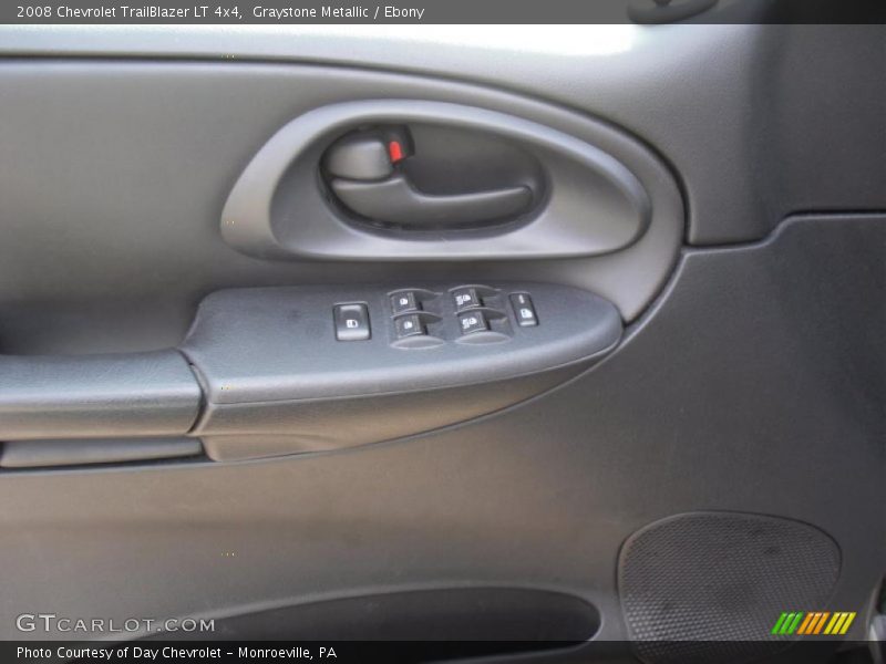 Graystone Metallic / Ebony 2008 Chevrolet TrailBlazer LT 4x4