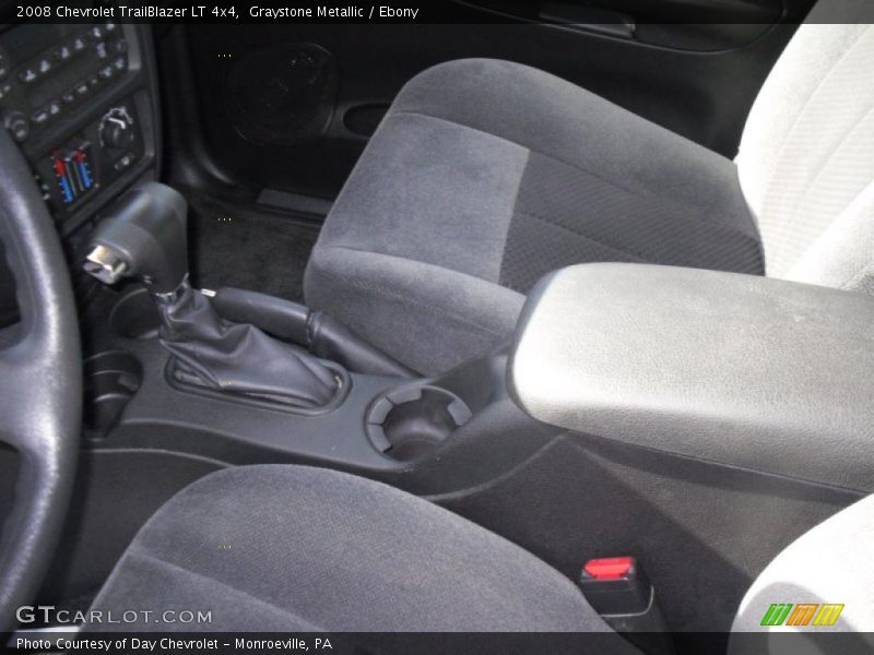 Graystone Metallic / Ebony 2008 Chevrolet TrailBlazer LT 4x4