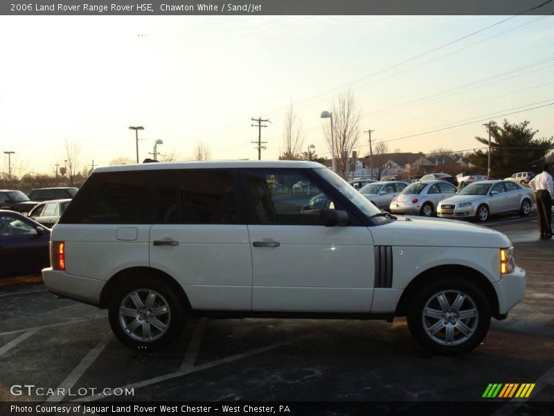 Chawton White / Sand/Jet 2006 Land Rover Range Rover HSE
