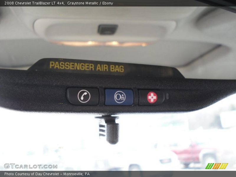 Graystone Metallic / Ebony 2008 Chevrolet TrailBlazer LT 4x4