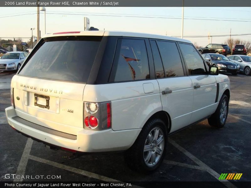 Chawton White / Sand/Jet 2006 Land Rover Range Rover HSE