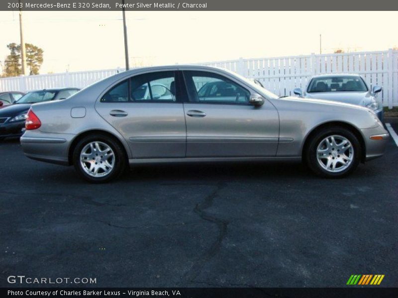 Pewter Silver Metallic / Charcoal 2003 Mercedes-Benz E 320 Sedan