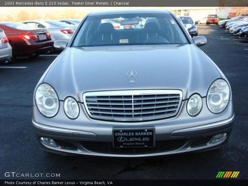 Pewter Silver Metallic / Charcoal 2003 Mercedes-Benz E 320 Sedan