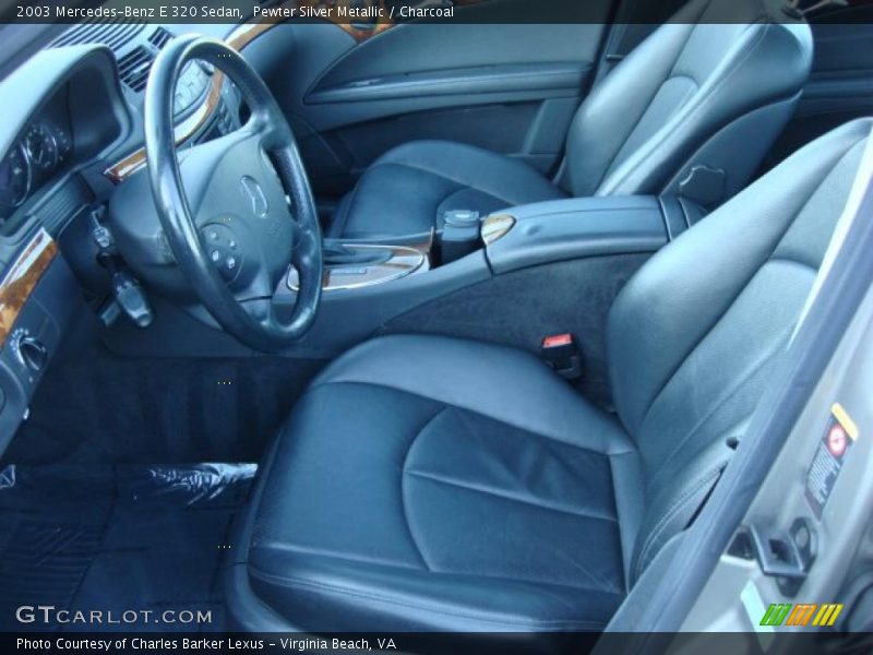 Pewter Silver Metallic / Charcoal 2003 Mercedes-Benz E 320 Sedan