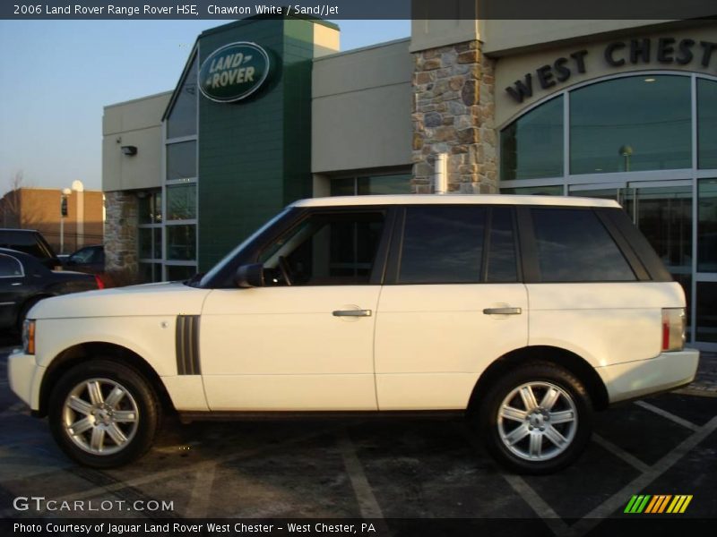 Chawton White / Sand/Jet 2006 Land Rover Range Rover HSE