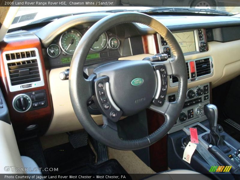 Chawton White / Sand/Jet 2006 Land Rover Range Rover HSE
