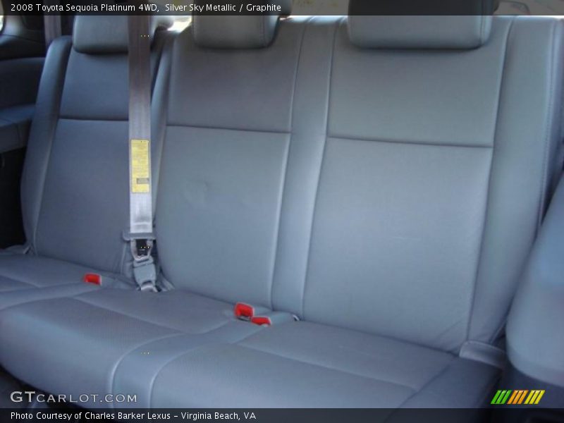 Silver Sky Metallic / Graphite 2008 Toyota Sequoia Platinum 4WD