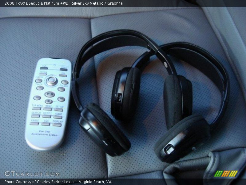 Silver Sky Metallic / Graphite 2008 Toyota Sequoia Platinum 4WD