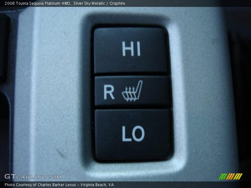 Silver Sky Metallic / Graphite 2008 Toyota Sequoia Platinum 4WD