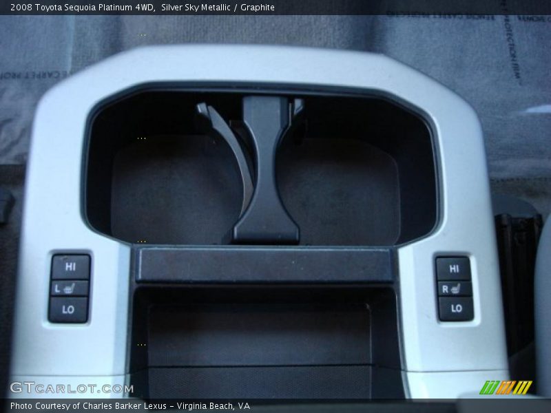 Silver Sky Metallic / Graphite 2008 Toyota Sequoia Platinum 4WD