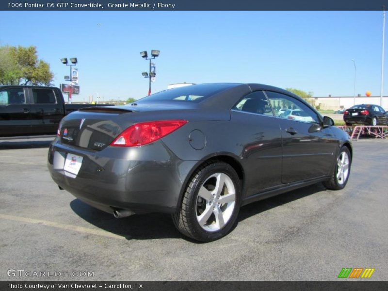 Granite Metallic / Ebony 2006 Pontiac G6 GTP Convertible