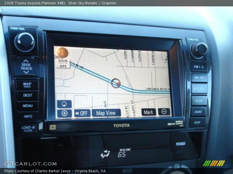 Silver Sky Metallic / Graphite 2008 Toyota Sequoia Platinum 4WD