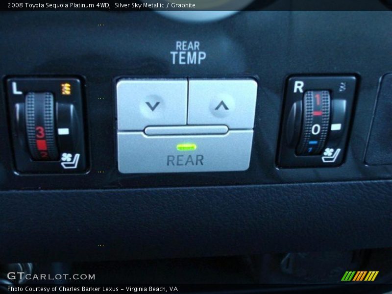 Silver Sky Metallic / Graphite 2008 Toyota Sequoia Platinum 4WD