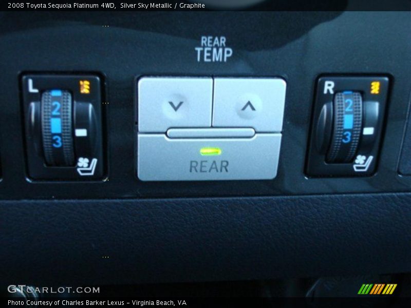 Silver Sky Metallic / Graphite 2008 Toyota Sequoia Platinum 4WD