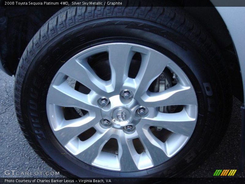  2008 Sequoia Platinum 4WD Wheel