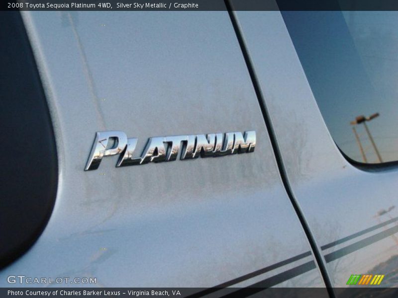  2008 Sequoia Platinum 4WD Logo