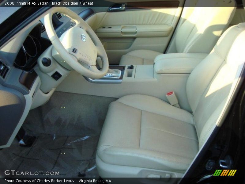  2008 M 45 Sedan Wheat Interior