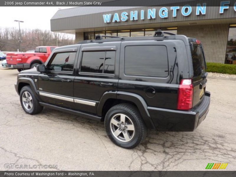 Black / Medium Slate Gray 2006 Jeep Commander 4x4