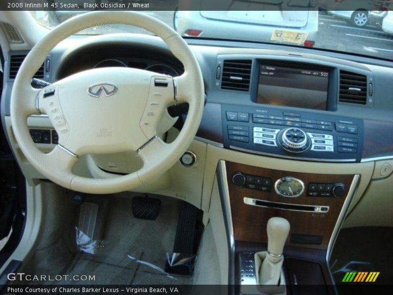 Dashboard of 2008 M 45 Sedan