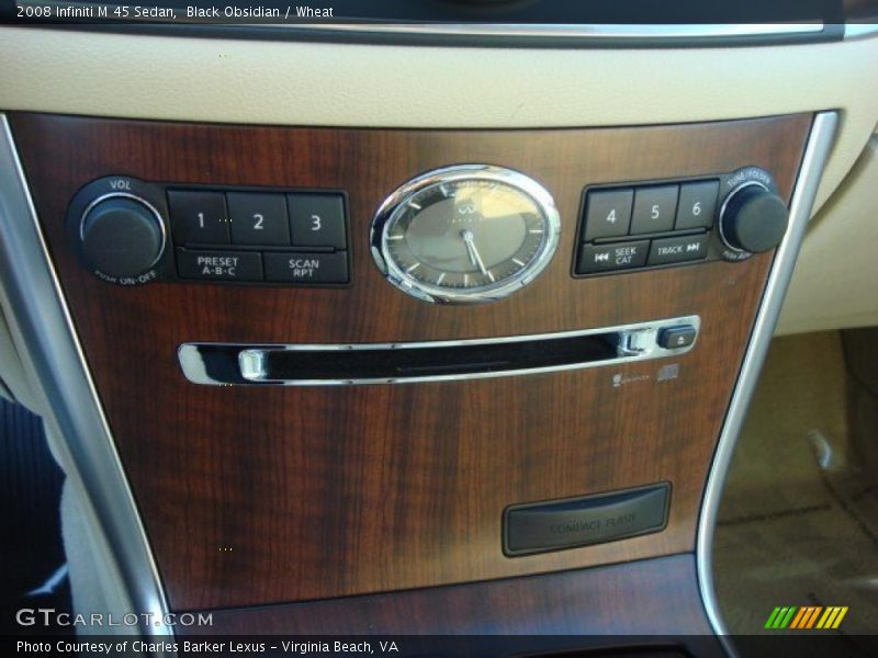 Controls of 2008 M 45 Sedan