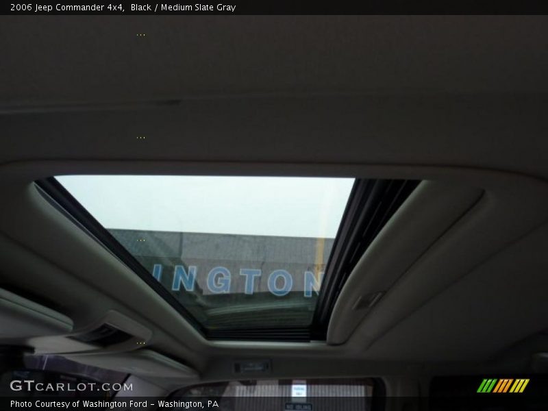 Black / Medium Slate Gray 2006 Jeep Commander 4x4