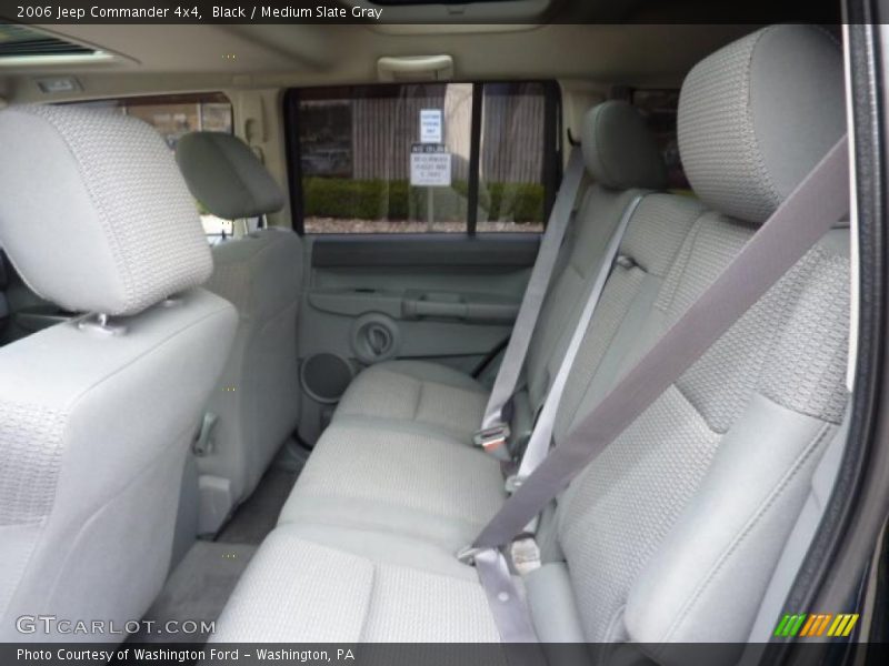 Black / Medium Slate Gray 2006 Jeep Commander 4x4