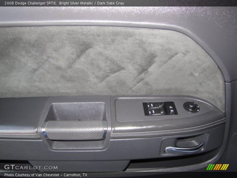 Bright Silver Metallic / Dark Slate Gray 2008 Dodge Challenger SRT8