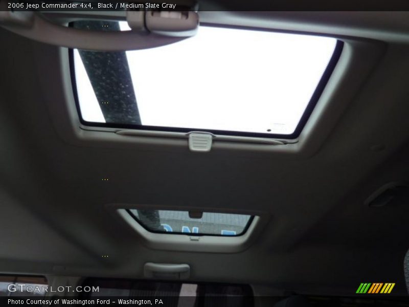 Black / Medium Slate Gray 2006 Jeep Commander 4x4