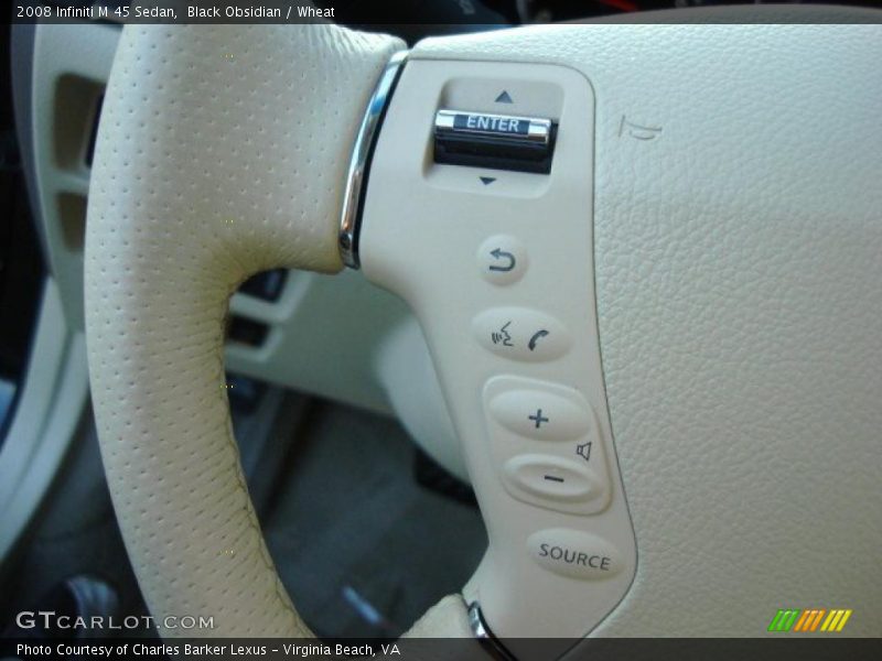 Controls of 2008 M 45 Sedan