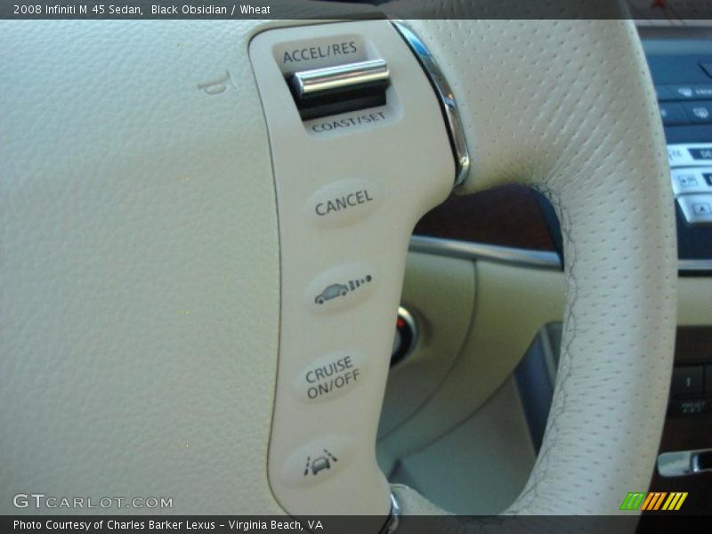 Controls of 2008 M 45 Sedan