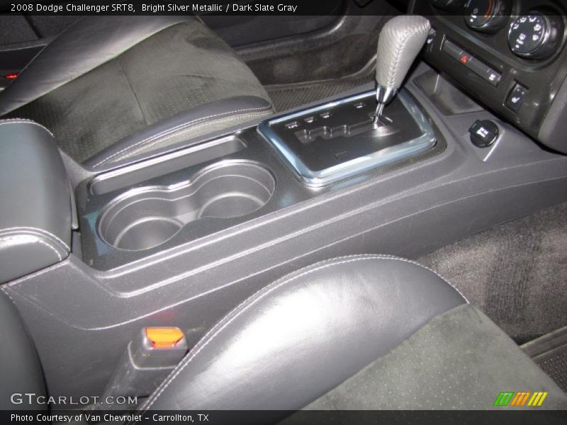 Bright Silver Metallic / Dark Slate Gray 2008 Dodge Challenger SRT8