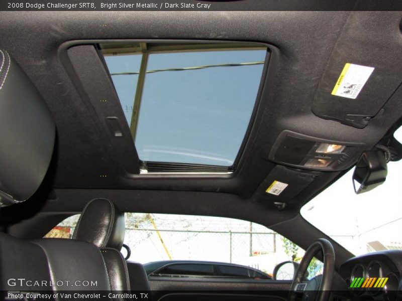 Bright Silver Metallic / Dark Slate Gray 2008 Dodge Challenger SRT8