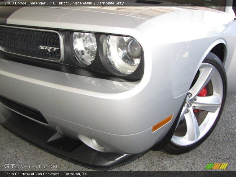 Bright Silver Metallic / Dark Slate Gray 2008 Dodge Challenger SRT8