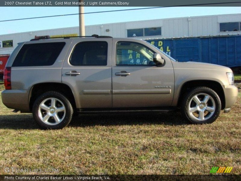 Gold Mist Metallic / Light Cashmere/Ebony 2007 Chevrolet Tahoe LTZ