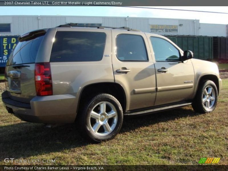 Gold Mist Metallic / Light Cashmere/Ebony 2007 Chevrolet Tahoe LTZ