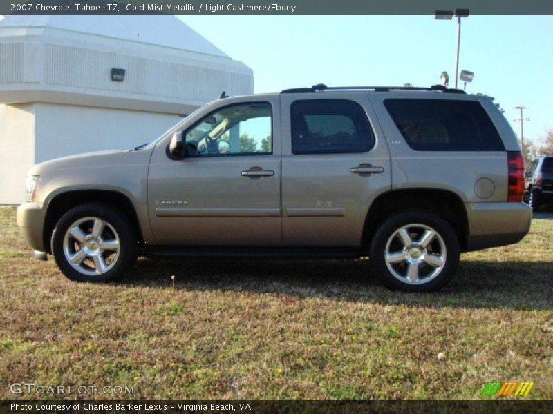 Gold Mist Metallic / Light Cashmere/Ebony 2007 Chevrolet Tahoe LTZ
