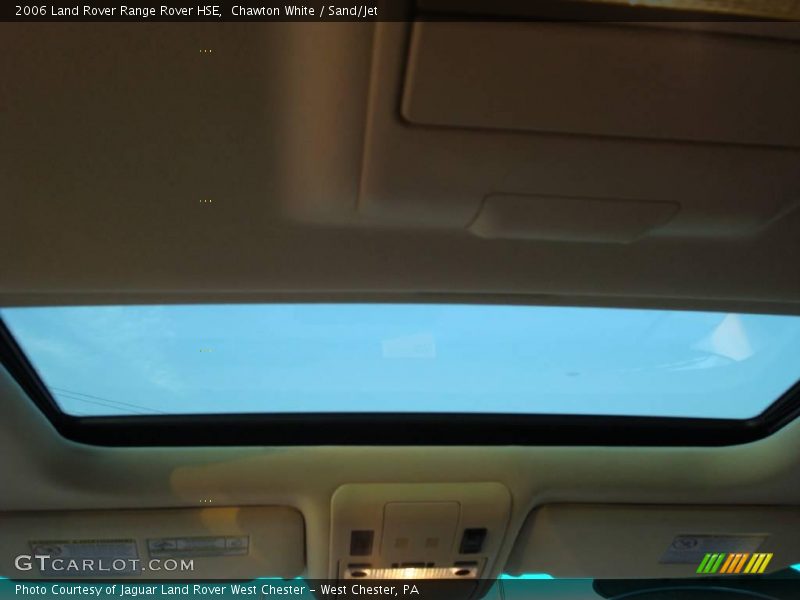 Chawton White / Sand/Jet 2006 Land Rover Range Rover HSE