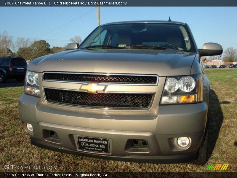 Gold Mist Metallic / Light Cashmere/Ebony 2007 Chevrolet Tahoe LTZ