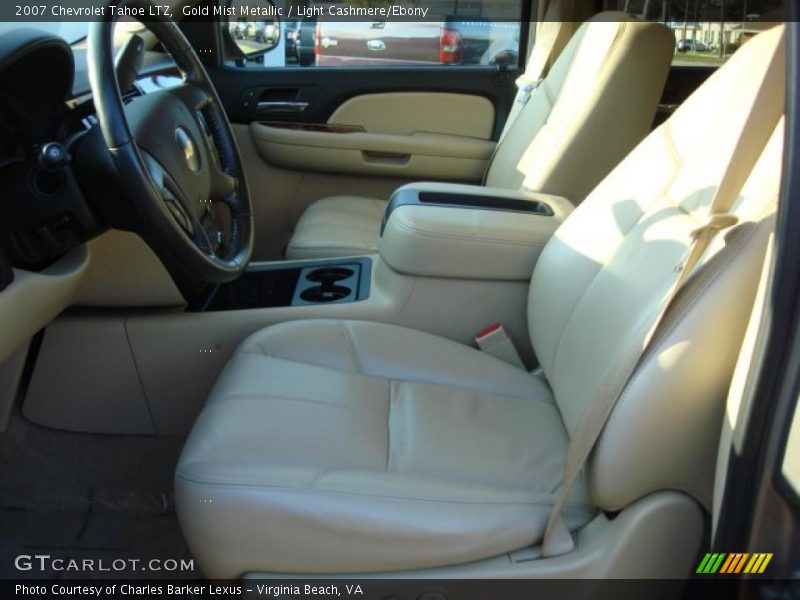 Gold Mist Metallic / Light Cashmere/Ebony 2007 Chevrolet Tahoe LTZ
