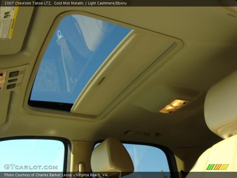 Gold Mist Metallic / Light Cashmere/Ebony 2007 Chevrolet Tahoe LTZ