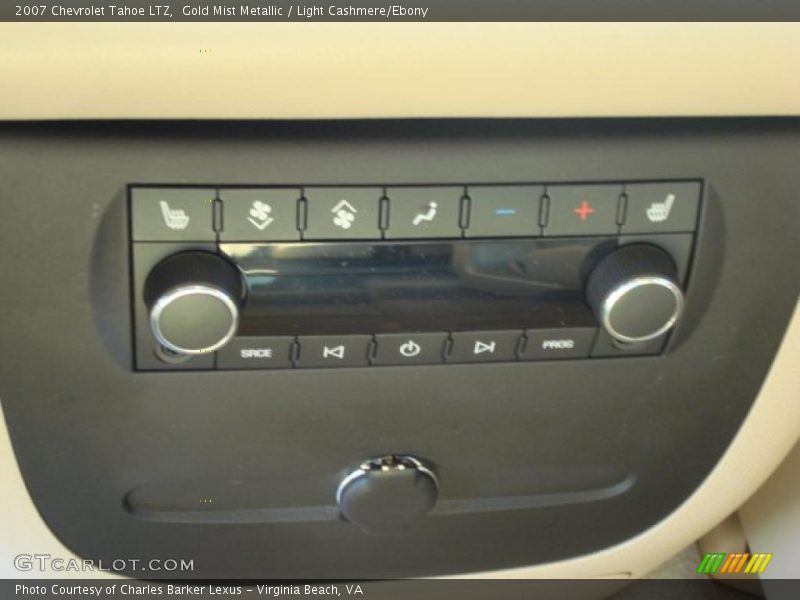 Gold Mist Metallic / Light Cashmere/Ebony 2007 Chevrolet Tahoe LTZ
