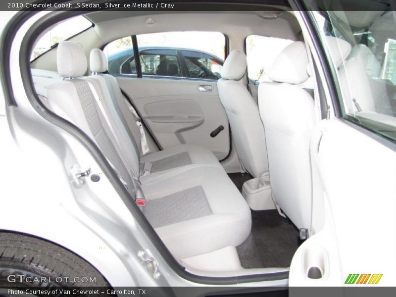 Silver Ice Metallic / Gray 2010 Chevrolet Cobalt LS Sedan