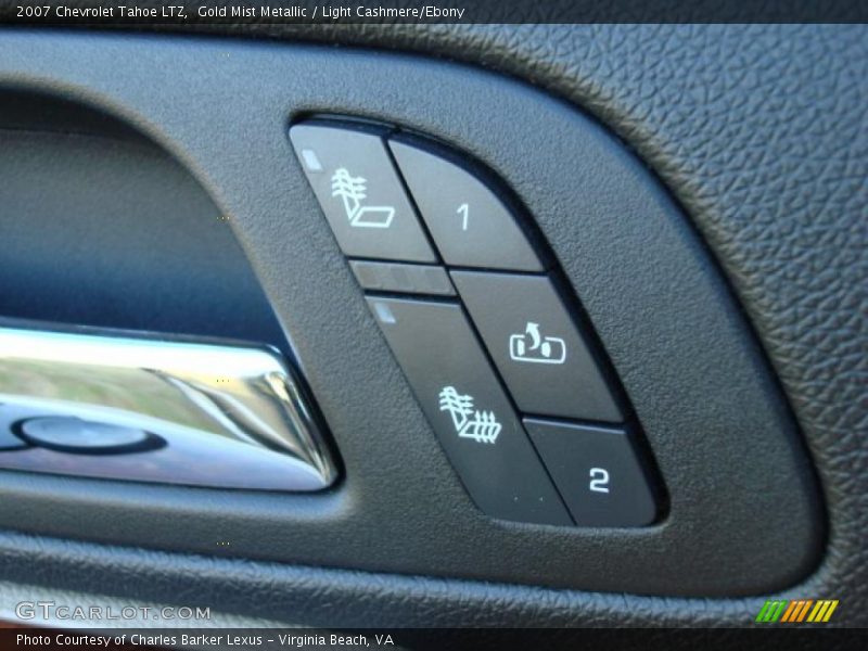 Gold Mist Metallic / Light Cashmere/Ebony 2007 Chevrolet Tahoe LTZ