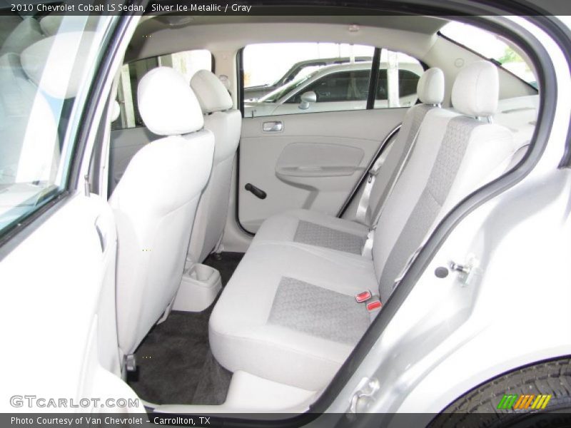 Silver Ice Metallic / Gray 2010 Chevrolet Cobalt LS Sedan