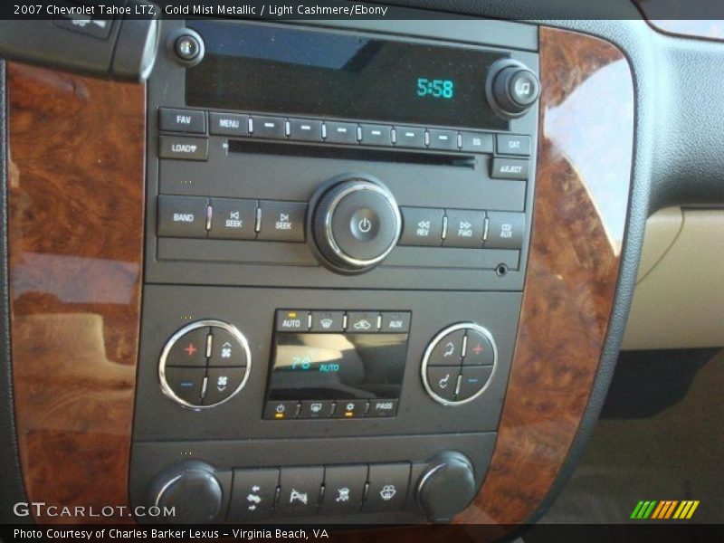 Gold Mist Metallic / Light Cashmere/Ebony 2007 Chevrolet Tahoe LTZ