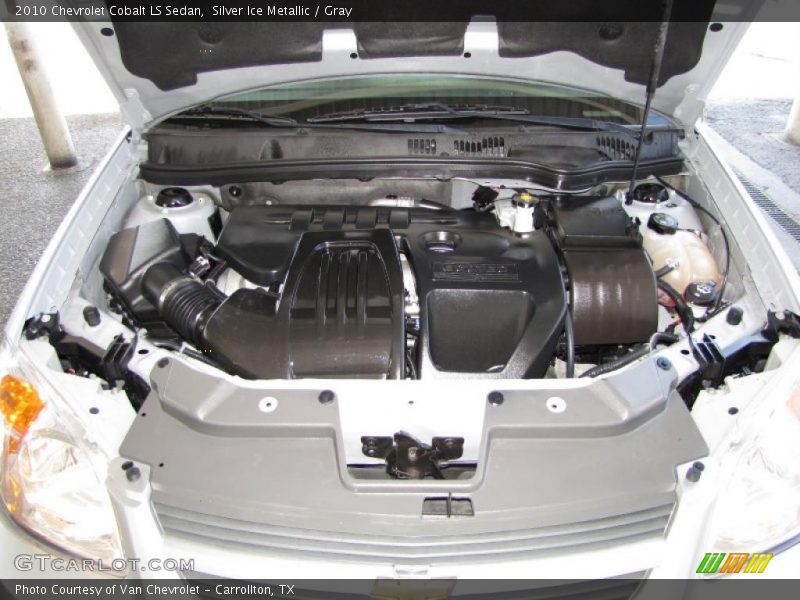 Silver Ice Metallic / Gray 2010 Chevrolet Cobalt LS Sedan