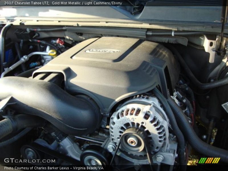 Gold Mist Metallic / Light Cashmere/Ebony 2007 Chevrolet Tahoe LTZ