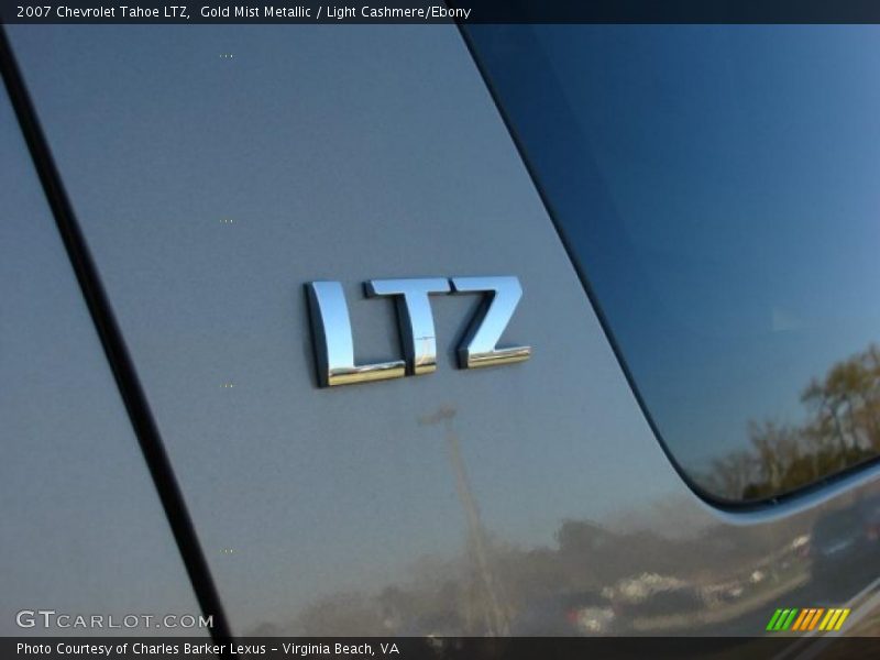 Gold Mist Metallic / Light Cashmere/Ebony 2007 Chevrolet Tahoe LTZ